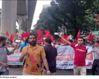 बांग्लादेशियों के खिलाफ हल्ला बोल अभियान चलाए हिंदू सनातनी: स्वामी श्यामानंद जी महाराज