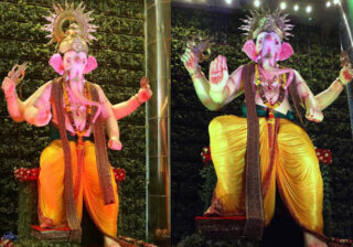 सबसे ऊंची इको-फ्रेंडली गणपति प्रतिमा ‘बूमरैंग का राजा’ का भव्य अनावरण