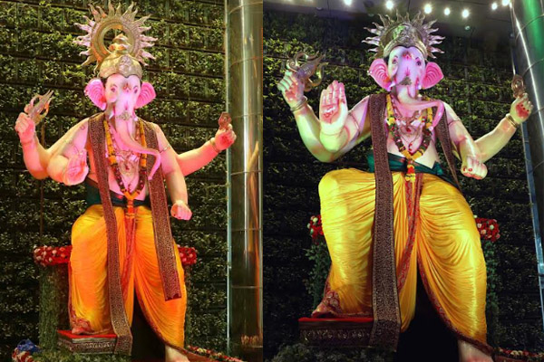 सबसे ऊंची इको-फ्रेंडली गणपति प्रतिमा ‘बूमरैंग का राजा’ का भव्य अनावरण