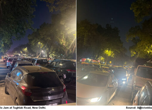 Traffic Chaos: दिवाली की भीड़ ने थामी दिल्ली-NCR की रफ्तार, ट्रैफिक जाम बना दुःस्वप्न