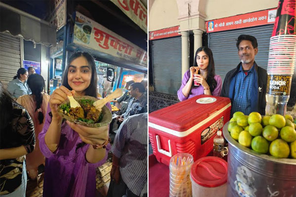 नवाबों के शहर में Adah Sharma का ग्लैमरस अंदाज़ वायरल