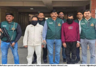 दिल्ली में आतंकी साजिश नाकाम: LeT का ‘हाईली ट्रेंड’ आतंकी Shabbir Ahmed Lone गिरफ्तार